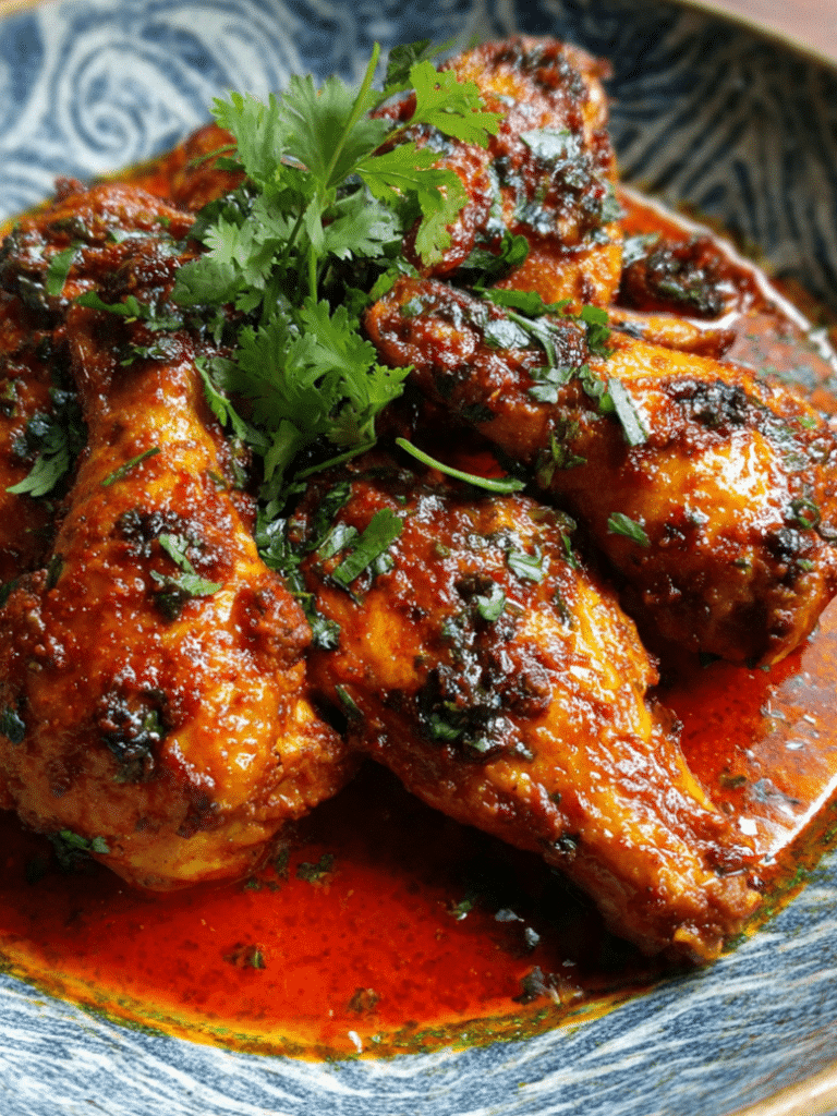 churu chicken amarillo spicy peruvian served with rice