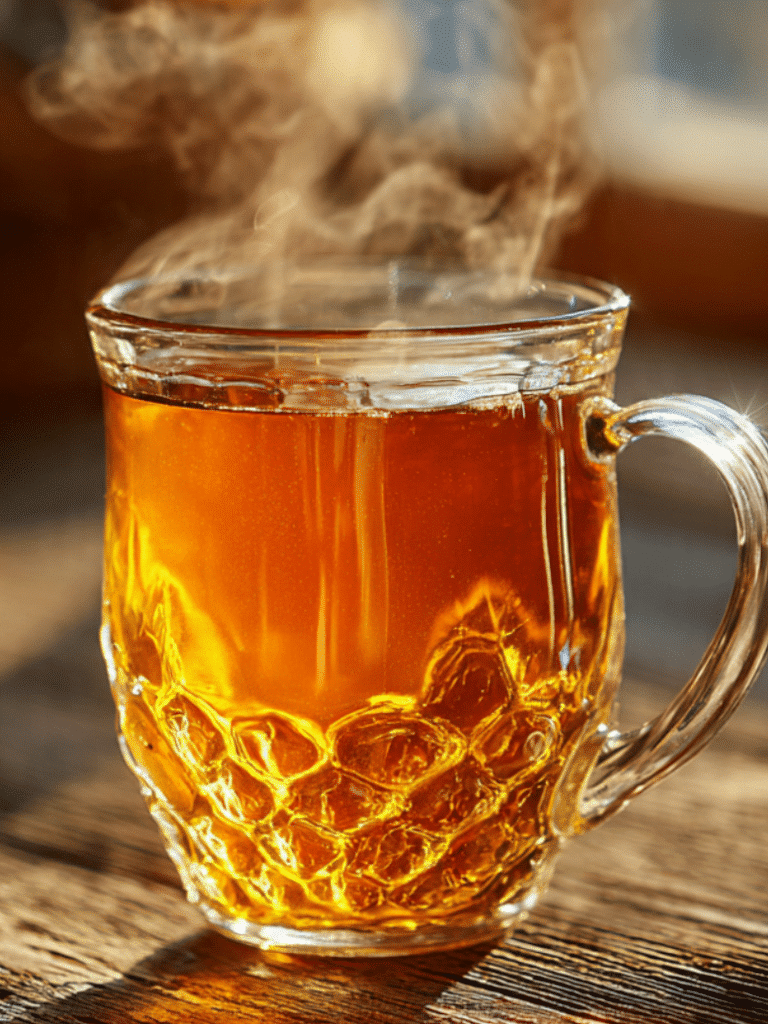 honey trick for memory loss drink in glass mug
