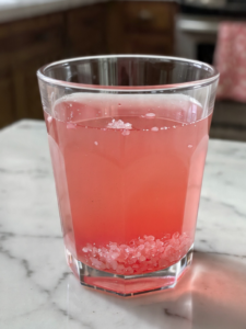 pink salt trick for neuropathy drink in glass