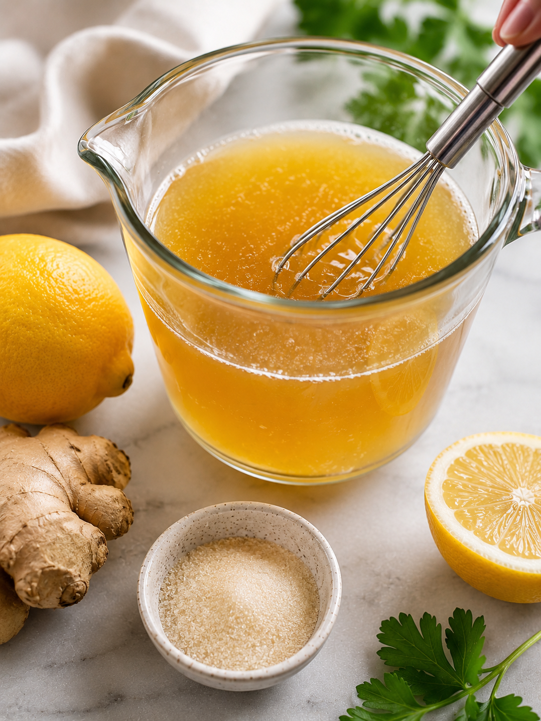 Dr William Li Gelatin Recipe gelatin blooming step