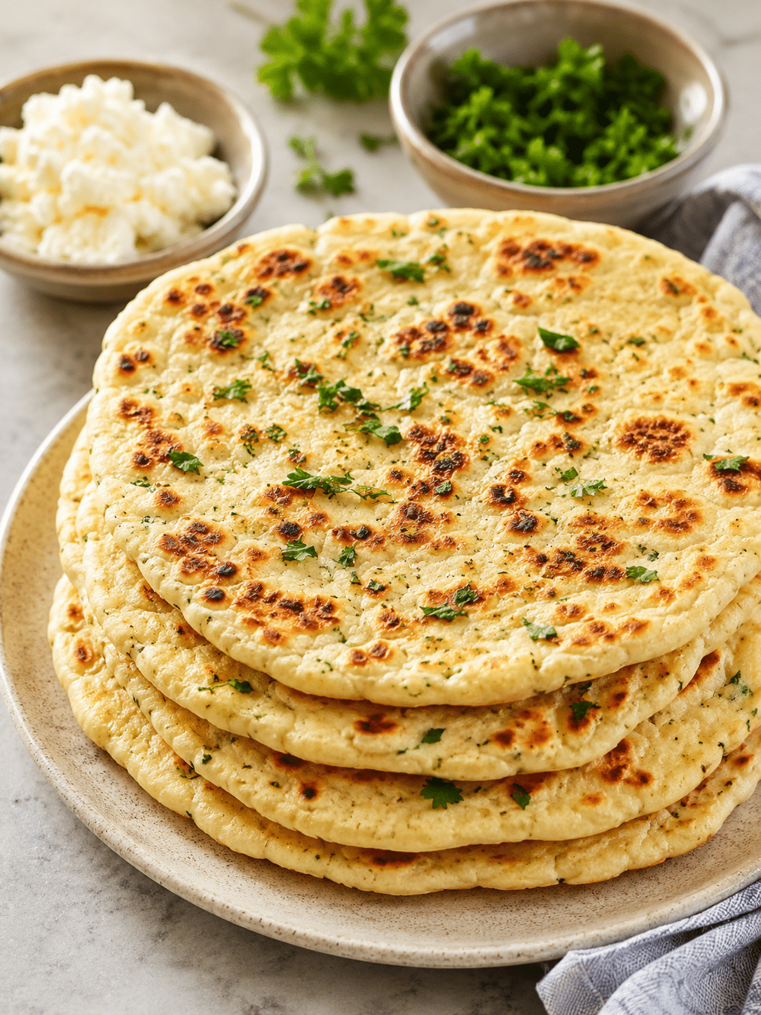 cottage cheese flatbread recipe