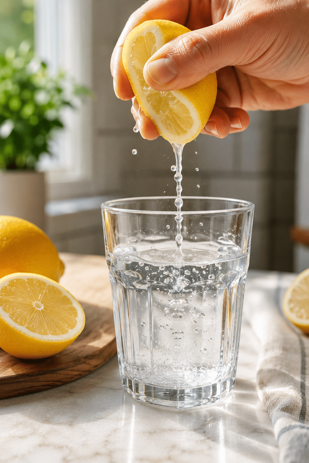 oprah baking soda recipe safer step one adding lemon to water